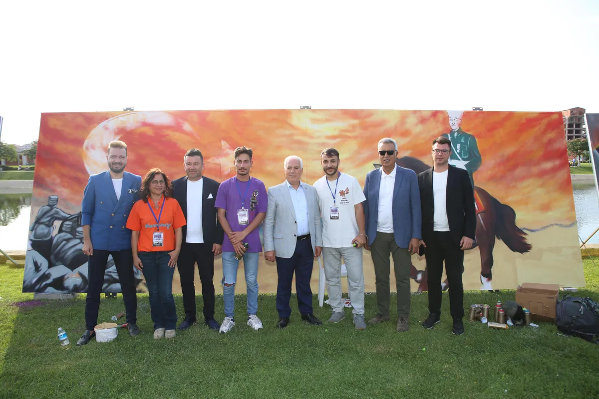 Bursa'da Türkiye'nin En Büyük Graffiti Festivali Başladı!