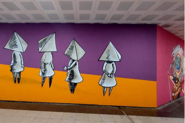 Fahrettin Altay Metro İstasyonu Graffiti çalışmamız